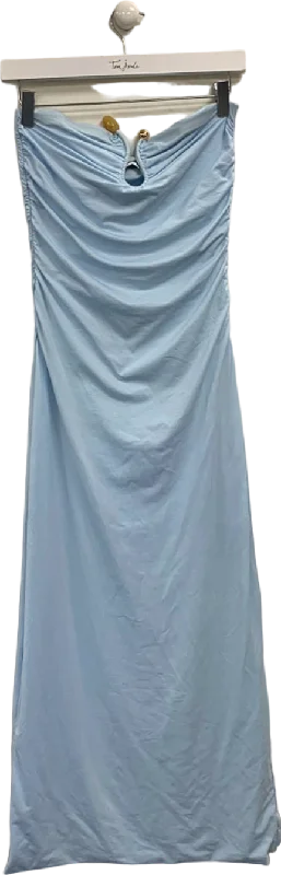 Kookai Baby Blue Draped Dress UK 10